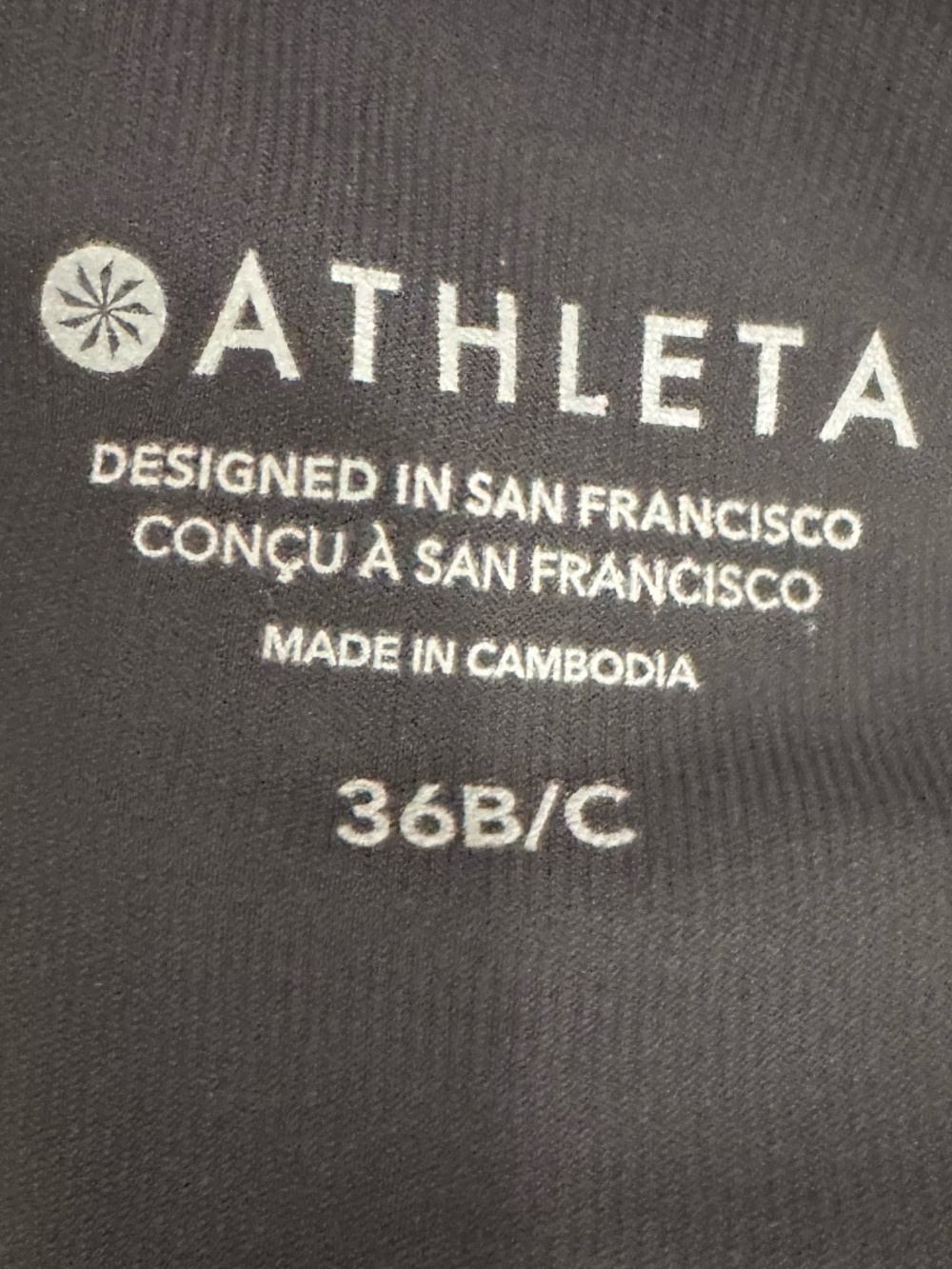 Athleta Bondi Bra Cup Tankini Top in Animalia Sea Salt Print 36 B/C Swimwear - Picture 9 of 9